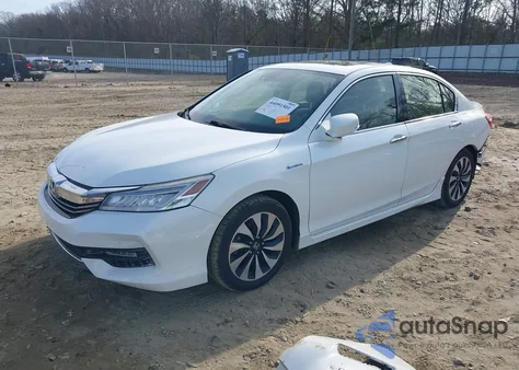 2017 Honda Accord Hybrid Touring from USA, damaged, VIN JHMCR6F75HC004659